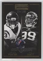 Arian Foster, J.J. Watt #/199