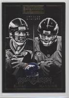 John Elway, Peyton Manning [Noted] #/199