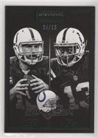 Andrew Luck, T.Y. Hilton #/25
