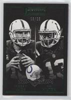 Andrew Luck, T.Y. Hilton #/25