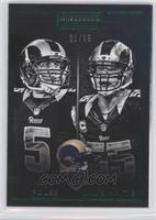 James Laurinaitis, Nick Foles #/25