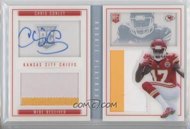 2015 Panini Playbook - [Base] - Platinum Signatures #63 - Rookies Booklet - Chris Conley /49