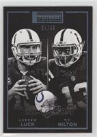 Andrew Luck, T.Y. Hilton #/99