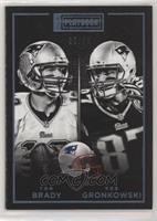 Rob Gronkowski, Tom Brady #/99