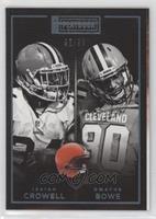 Dwayne Bowe, Isaiah Crowell #/99