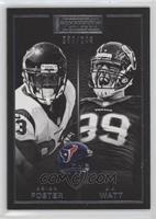 Arian Foster, J.J. Watt #/299