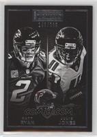 Julio Jones, Matt Ryan #/299