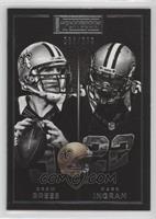 Drew Brees, Mark Ingram #/299