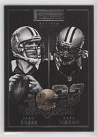 Drew Brees, Mark Ingram [EX to NM] #/299