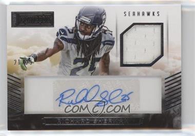 2015 Panini Playbook - Signature Materials #SM-RS - Richard Sherman /25