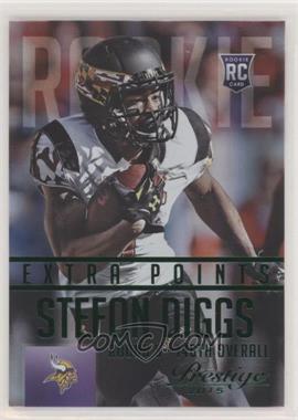 2015 Panini Prestige - [Base] - Extra Points Green #285 - Rookie - Stefon Diggs