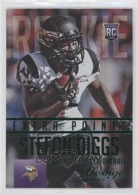 2015 Panini Prestige - [Base] - Extra Points Green #285 - Rookie - Stefon Diggs