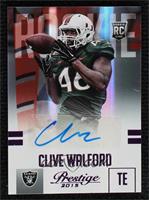 Rookie - Clive Walford #/100