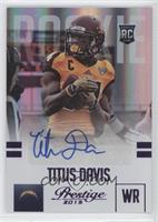 Rookie - Titus Davis #/100