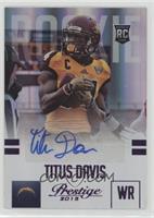 Rookie - Titus Davis #/100