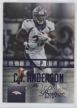 2015 Panini Prestige - [Base] - Extra Points Purple #160 - C.J. Anderson /100