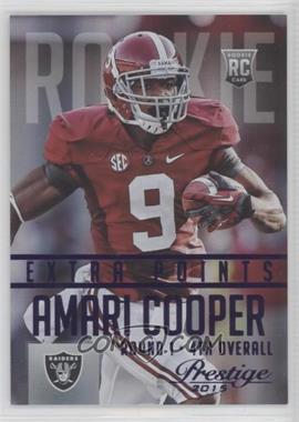 2015 Panini Prestige - [Base] - Extra Points Purple #202 - Rookie - Amari Cooper /100