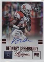 Rookie - Deontay Greenberry