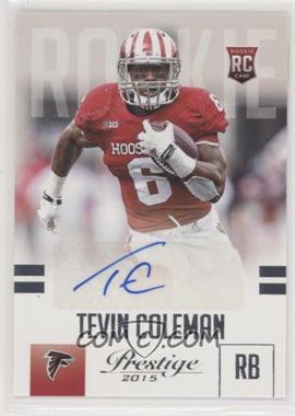 2015 Panini Prestige - [Base] - Signatures #289 - Rookie - Tevin Coleman