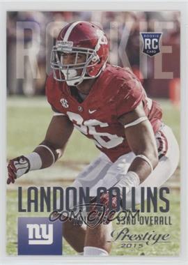 2015 Panini Prestige - [Base] #260 - Rookie - Landon Collins