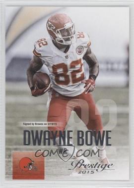 2015 Panini Prestige - [Base] #74 - Dwayne Bowe