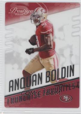 2015 Panini Prestige - Franchise Favorites #19 - Anquan Boldin