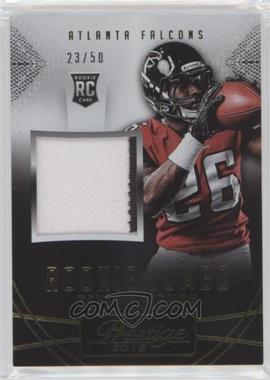 2015 Panini Prestige - Rookie Jumbo Jerseys - Extra Points Gold Patches #RJJ-TC - Tevin Coleman /50