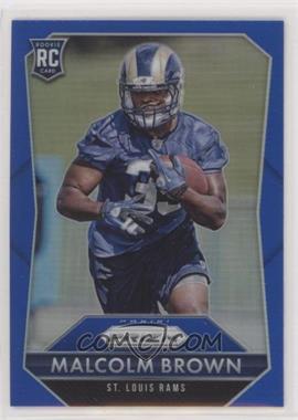 2015 Panini Prizm - [Base] - Blue Prizm #262 - Rookies - Malcolm Brown