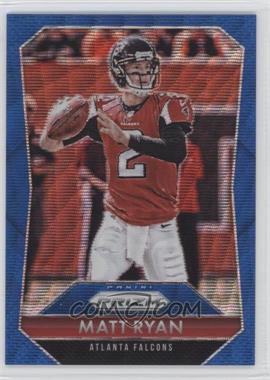 2015 Panini Prizm - [Base] - Blue Wave Prizm #2 - Matt Ryan /150