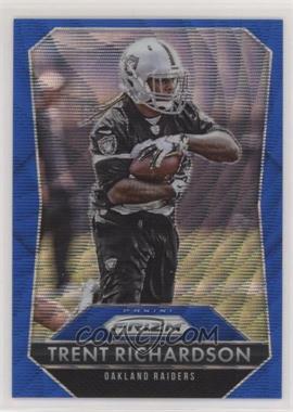 2015 Panini Prizm - [Base] - Blue Wave Prizm #62 - Trent Richardson /150