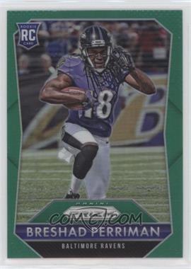 2015 Panini Prizm - [Base] - Green Prizm #209 - Rookies - Breshad Perriman