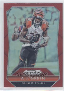 2015 Panini Prizm - [Base] - Red Prizm #197 - A.J. Green