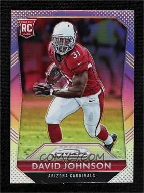 2015 Panini Prizm - [Base] - Silver Prizm #224 - Rookies - David Johnson