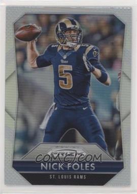 2015 Panini Prizm - [Base] - Silver Prizm #96 - Nick Foles