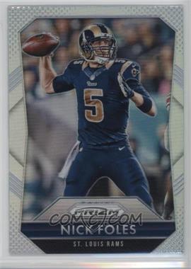 2015 Panini Prizm - [Base] - Silver Prizm #96 - Nick Foles