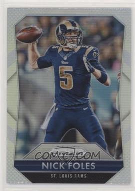 2015 Panini Prizm - [Base] - Silver Prizm #96 - Nick Foles