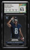 Rookies Variation - Marcus Mariota (Posed, Removing Helmet) [CSG 9.5 …