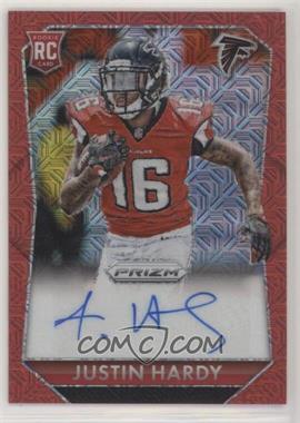 2015 Panini Prizm - Rookie Signatures - Red Mojo Prizm #RS-JH.2 - Justin Hardy /99