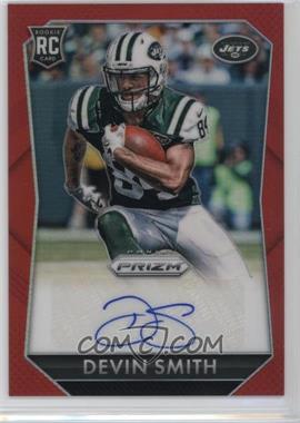 2015 Panini Prizm - Rookie Signatures - Red Prizm #RS-DS.2 - Devin Smith /100