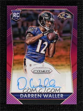 2015 Panini Prizm - Rookie Signatures - Violet Prizm #RS-DW.1 - Darren Waller