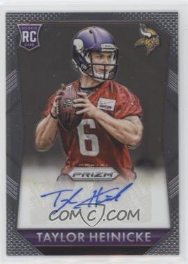 2015 Panini Prizm - Rookie Signatures #RS-TH - Taylor Heinicke