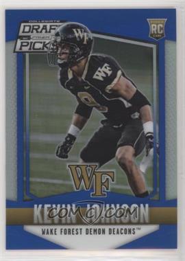 2015 Panini Prizm Collegiate Draft Picks - [Base] - Blue Prizm #208 - Kevin Johnson /75