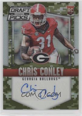 2015 Panini Prizm Collegiate Draft Picks - [Base] - Camo Prizm Autographs #184 - Chris Conley /199