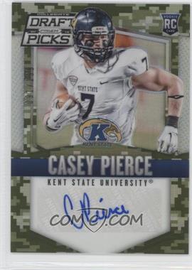 2015 Panini Prizm Collegiate Draft Picks - [Base] - Camo Prizm Autographs #196 - Casey Pierce /199