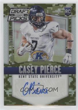 2015 Panini Prizm Collegiate Draft Picks - [Base] - Camo Prizm Autographs #196 - Casey Pierce /199