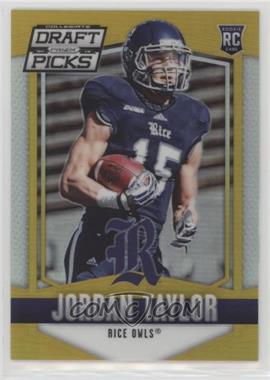 2015 Panini Prizm Collegiate Draft Picks - [Base] - Gold Prizm #203 - Jordan Taylor /10