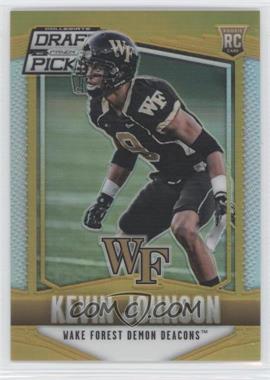 2015 Panini Prizm Collegiate Draft Picks - [Base] - Gold Prizm #208 - Kevin Johnson /10