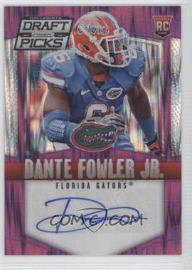 2015 Panini Prizm Collegiate Draft Picks - [Base] - Purple Flash Prizm Autographs #112 - Dante Fowler Jr. /99