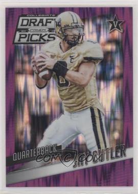 2015 Panini Prizm Collegiate Draft Picks - [Base] - Purple Flash Prizm #45 - Jay Cutler /99