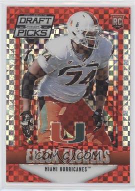 2015 Panini Prizm Collegiate Draft Picks - [Base] - Red Power Prizm #174 - Ereck Flowers